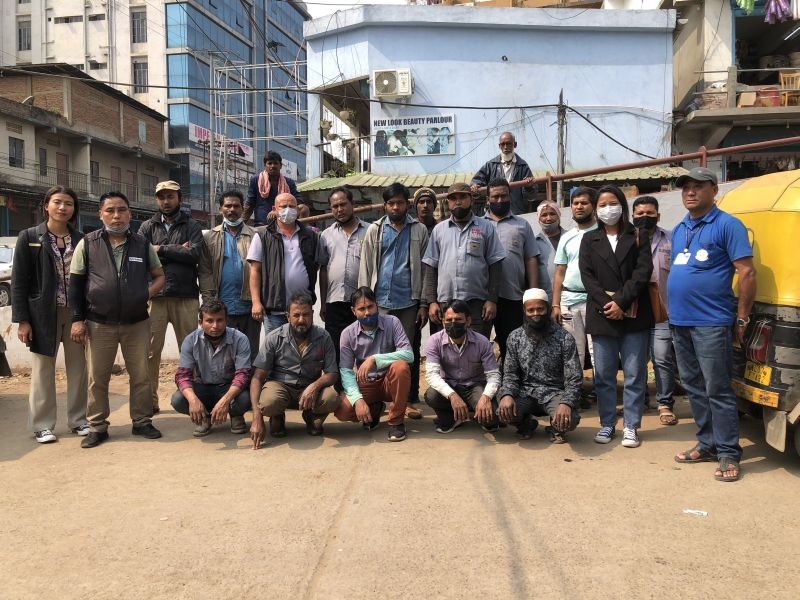 Child Friendly Dimapur organized awareness drive with the auto drivers on Child Rights at different auto parking areas in Dimapur.